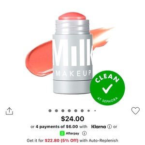 Milk Werk lip + cheek new mini